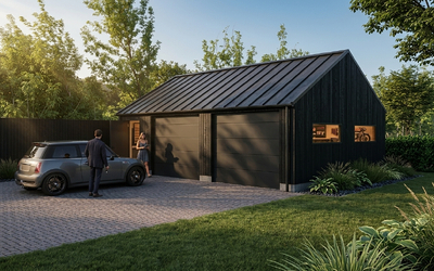 Houten garage Schagen