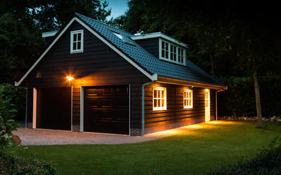 Houten garage Heiloo