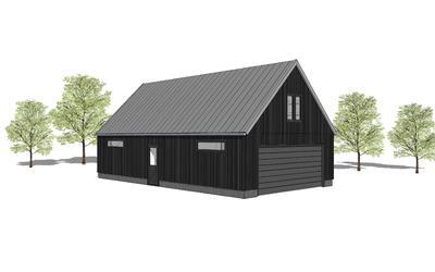 Houten schuur Alkmaar