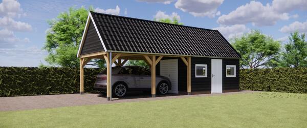 Houten schuur Twijzel