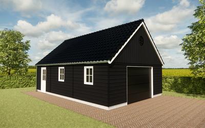 Houten garage Ede