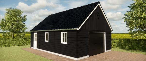 Houten garage Ede