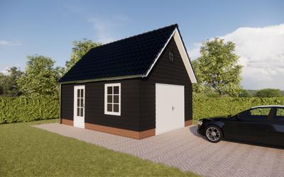 Houten garage Gorssel