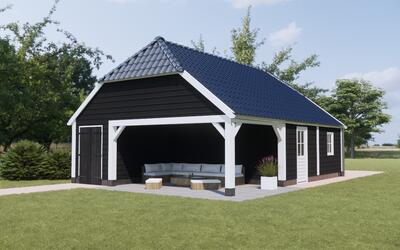 Houten schuur Zwolle